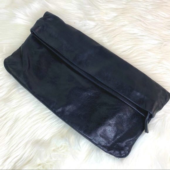 Pictro Alessandro Handbags - Pictro Alessandro Black Leather Clutch